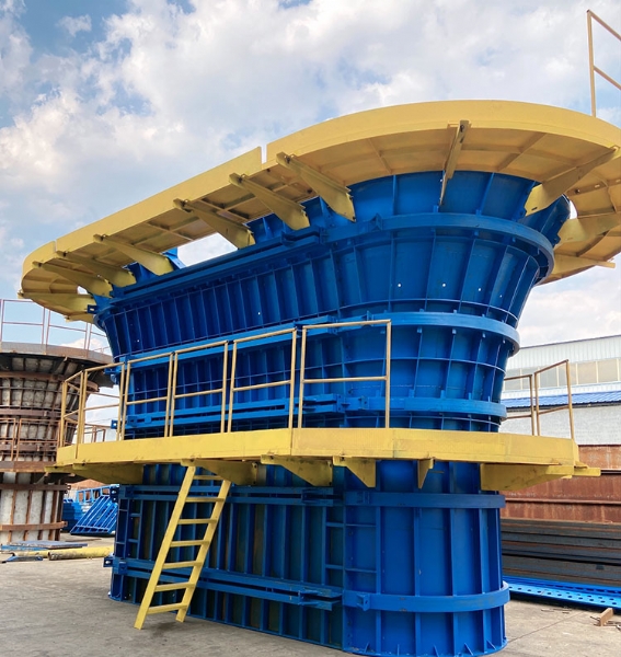 中鐵十四局集團有限公司濰宿高鐵臨沂段墩身模板定做